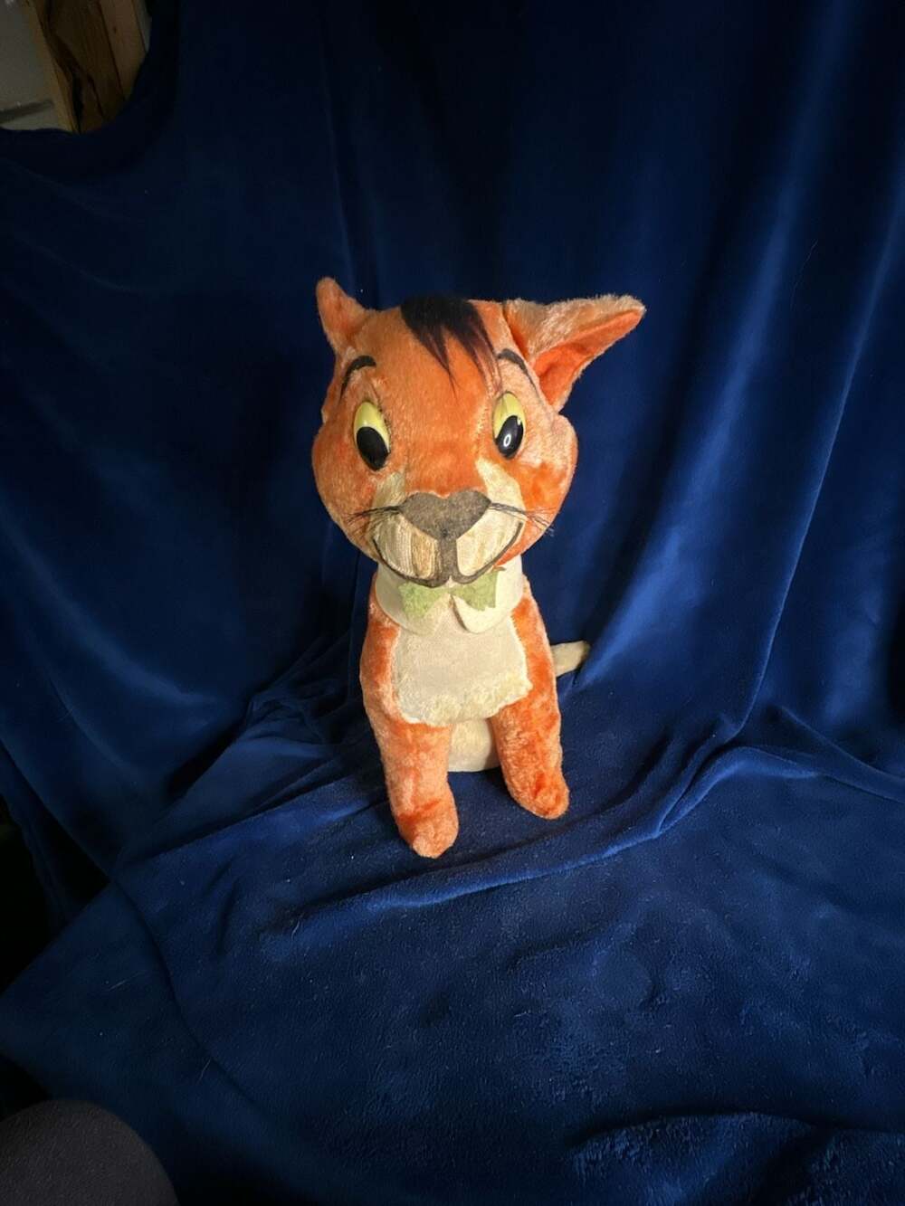 Vintage Walt Disney Character Thomas O'Malley The Aristocats Plush Toy